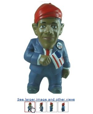 Is This Soon To Be The World’s Most Controversial Garden Gnome? The Obama Garden Gnome