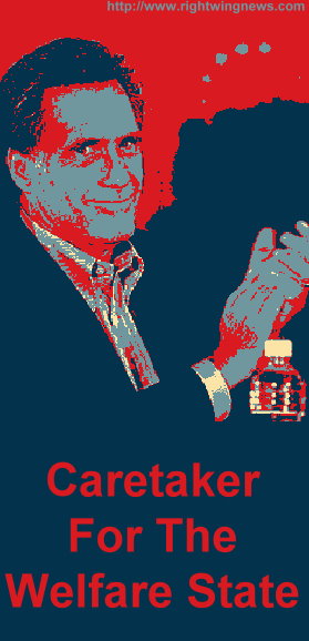 Mitt Romney: Caretaker For The Welfare State (Pic)