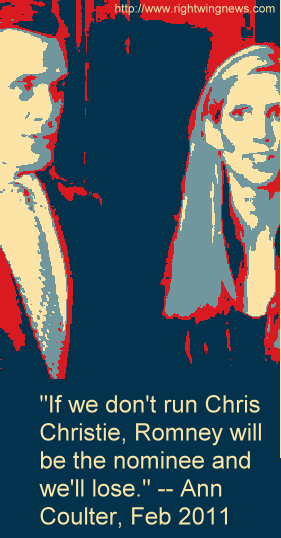 Ann Coulter On Mitt As The Nominee: “We’ll Lose” (Pic)