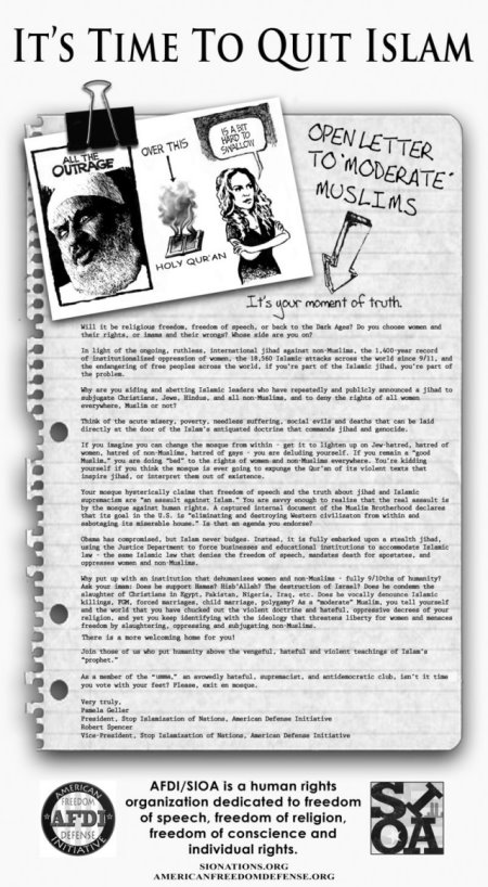 The New York Times: It’s Fine To Tell People To Quit The Catholic Church, But You Can’t Say The Same Thing About Islam