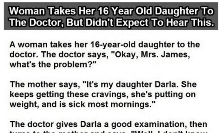 Mom Takes Her Daughter to the Doc…But What Happens Next is AMAZING!
