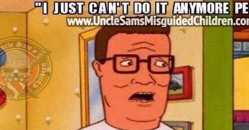 Hank Hill Reveals Truth In All Conservative Hearts When THIS Happens…[Meme]