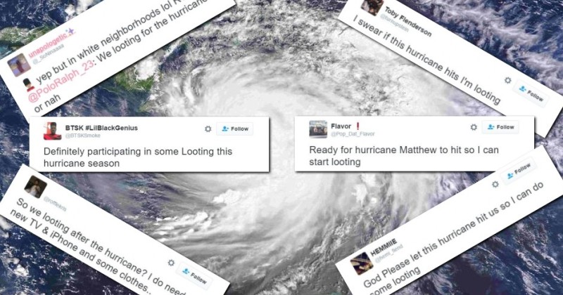 Black Lives Matter Activists Plan Looting Sprees As Soon As The Hurricane Hits!