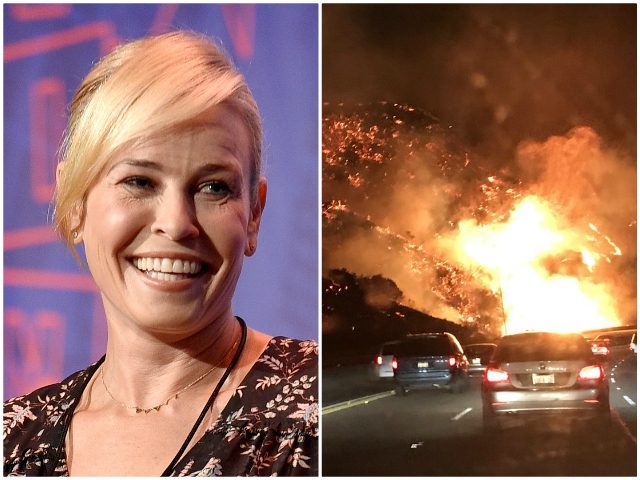 Chelsea Handler BLAMES TRUMP For Wildfire That Nearly Burned Her Mansion